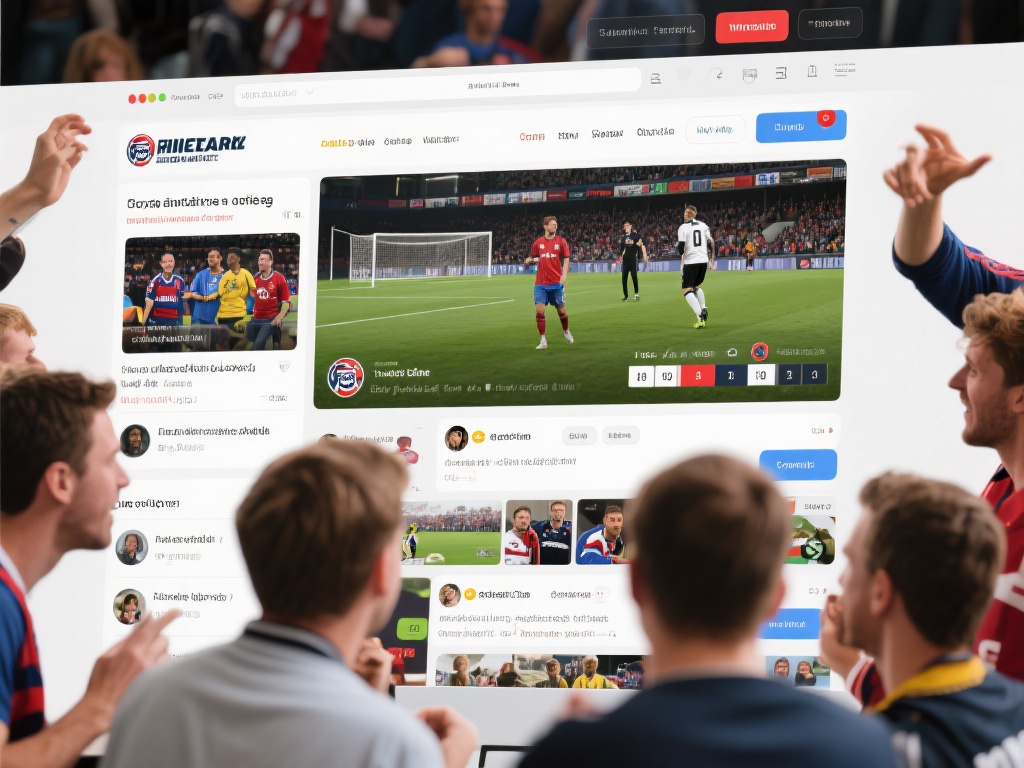 在这个高度互动的社区中，体育迷们不仅是信息的接收者