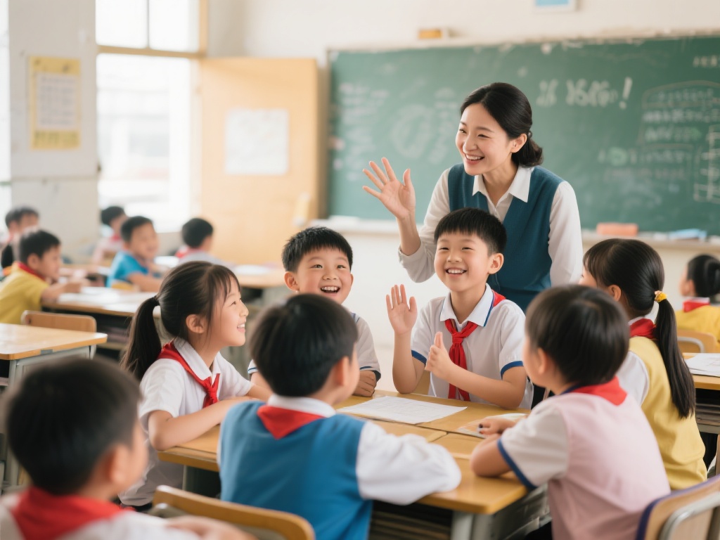 一个积极的课堂氛围能够极大提升学生的积极性和参与感